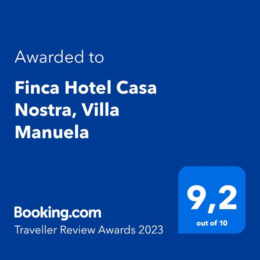 Finca Hotel Casa Nostra, Villa Manuela 金巴亚 外观 照片